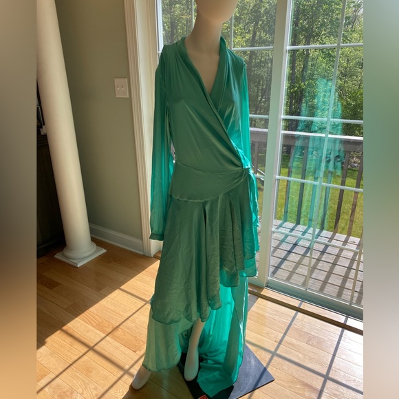 PatBO Ruffled High-Low Maxi. - Picture 4 of 9